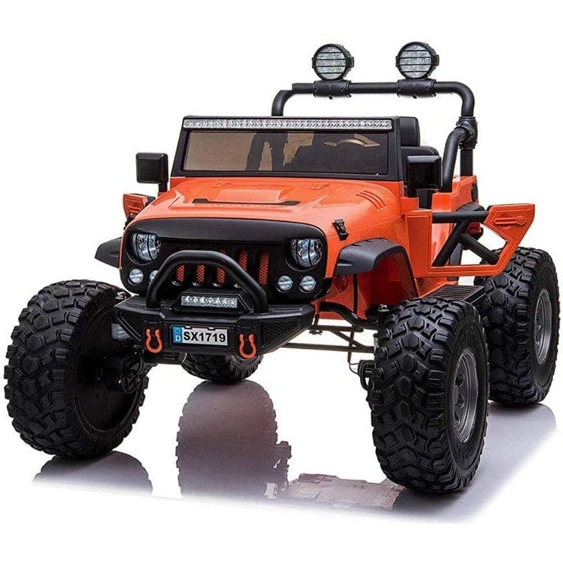 Ready to Roll: 24V 4x4 Lifted Jeep - Dominate Any Terrain!